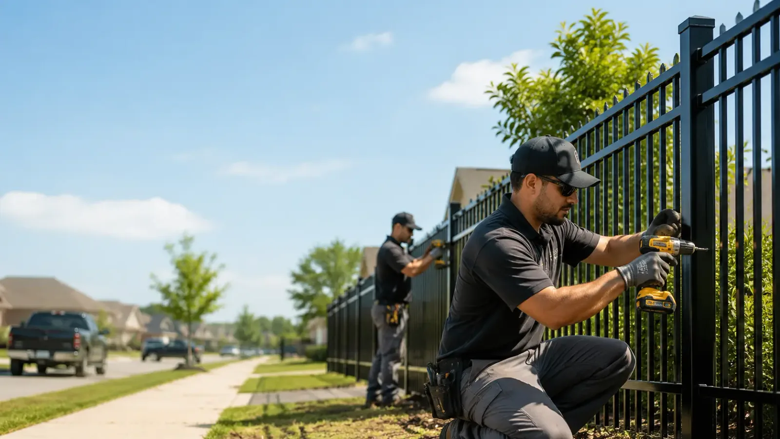 Metal Fence Installation in Albuquerque, NM